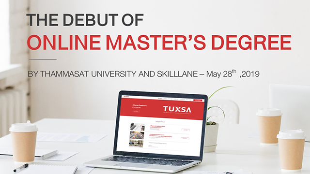 The Debut of Online Master's Degree by Thammasat University and SkillLane